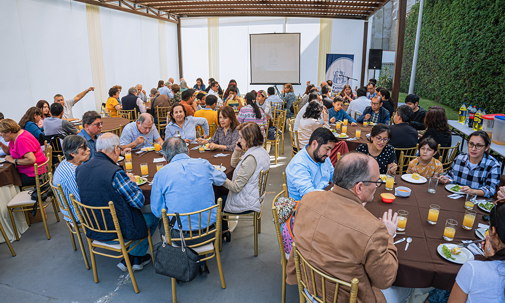 MVC Lima: Un Almuerzo para reencontrarse y reactivar la misión de Familias de Nazaret